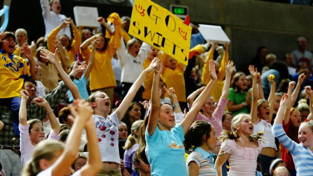 Force to be reckoned with: NSW Swifts set a new league record in May for a regular season crowd of 10,370.