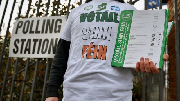 The Irish nationalist party Sinn Fein picked up an extra 10 seats in the snap poll.