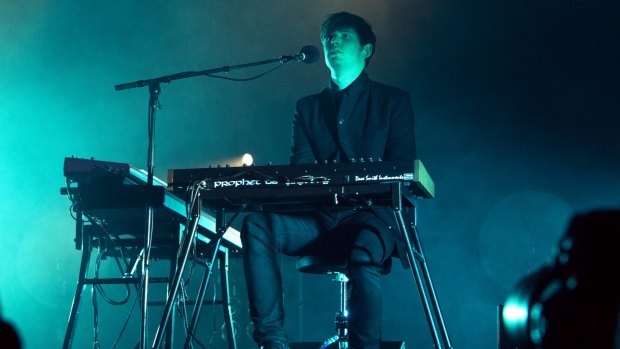 James Blake at Splendour in the Grass,  2013, and he returns to play at the event this month. 