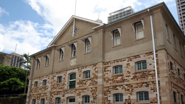 The Commissariat Store, Brisbane, Queens Wharf Road side.