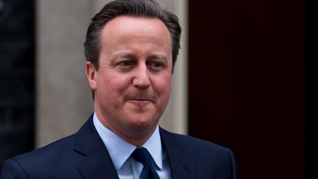 British Prime Minister David Cameron.