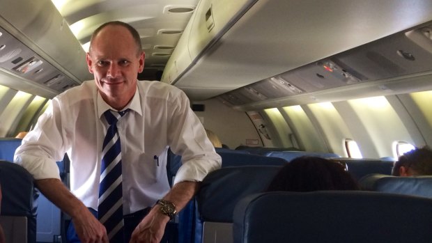 Campbell Newman is flying back to Brisbane.