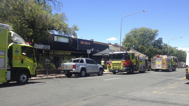 A small electrical fire broke out at Club Lime in Kingston.