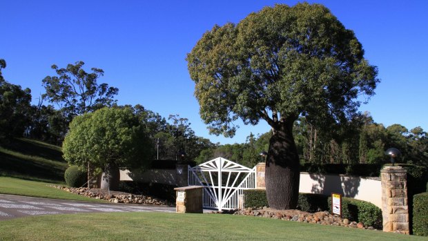 Mick Doohan's Gold Coast mansion.