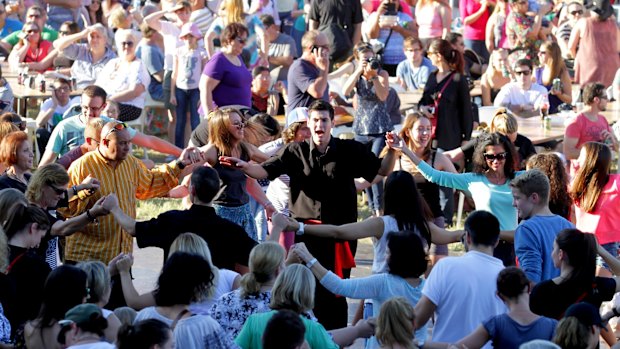 Established communities, such as the organisers of Paniyir Greek Festival, mentor emerging ones under the Queensland Government program.