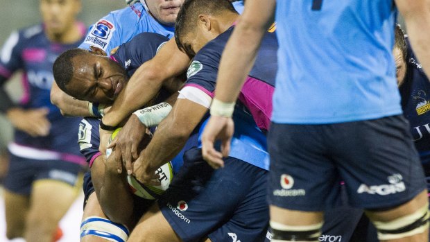 Getting ahead: The Brumbies are trying to find a way to inject Tevita Kuridrani into games.