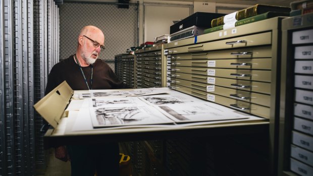 Pryor volunteered one day a week for the past seven years cataloguing each and every cartoon.