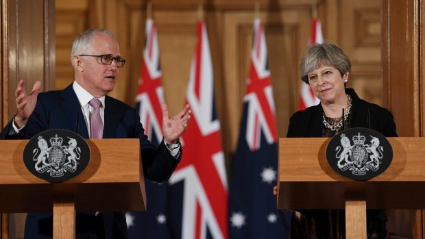 Turnbull said he was interested in learning from the British experience.