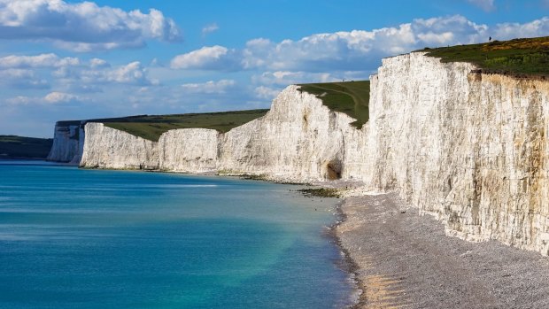 Spectacular views of the coast's chalk cliffs can be found here.