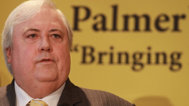Federal MP Clive Palmer.