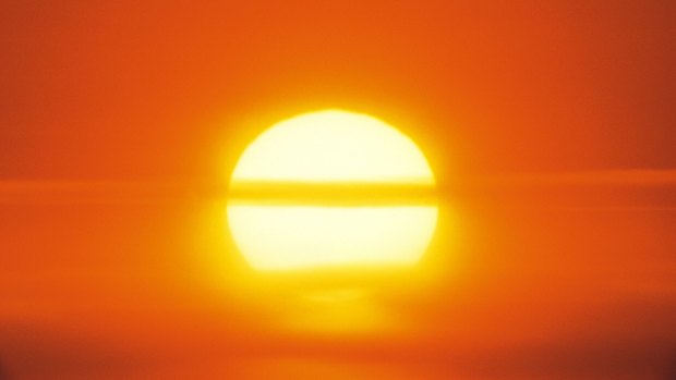 Perth was the hottest capital city on Monday with a maximum of 41.6 degrees.