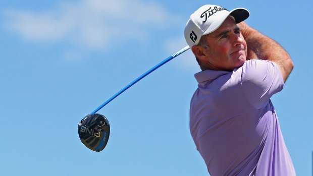 Matt Millar dropped from the overnight lead to a tie for sixth at the Australian Masters.