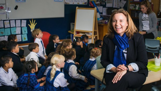 Canberra Christian School principal Bree Hills wants an environment where students are excited about going to school.