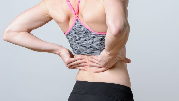 Sore back? Put down the pill and get up and move a little.