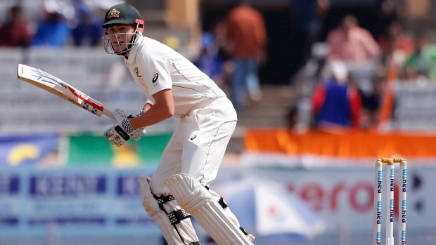Big tick: Matt Renshaw has been one of the finds of the season for Australia.