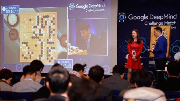 Observers found AlphaGo's moves strikingly human-like; its 37th move in game two was so unexpected that some commentators thought it was a mistake. 