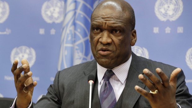 John Ashe, of Antigua and Barbuda, president of the General Assembly's 68th session, accepted more than $US500,000 in bribes from a Chinese real estate mogul and other businesspeople, according to US federal court documents unsealed last week.