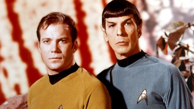 The original <i>Star Trek</i> pairing of William Shatner with Leonard Nimoy