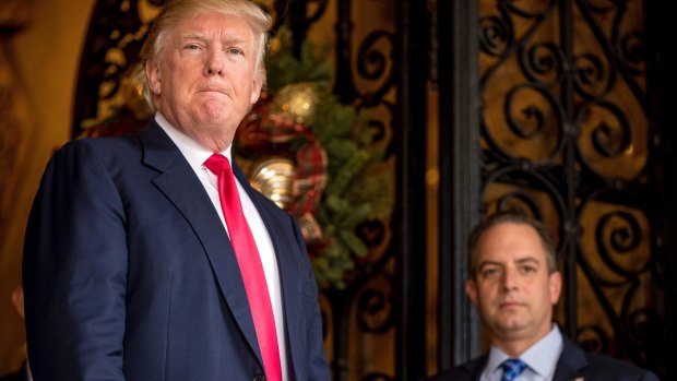 President-elect Donald Trump at Mar-a-Lago, in Palm Beach, Florida.