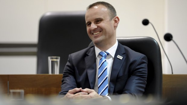 Chief Minister Andrew Barr has announced his reshuffled frontbench.