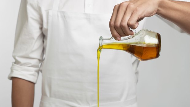 Cooking with oil (well, evoo) is good for you. 