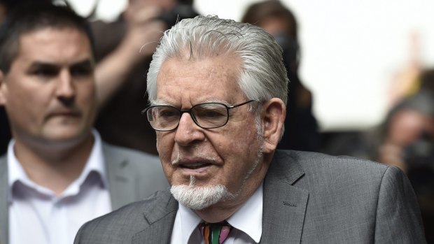 File image of entertainer Rolf Harris.