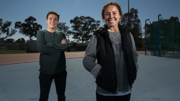 All-round stars: Siblings Max and Chloe Esposito will represent Australia in the modern pentathlon at next year's Olympic Games in Rio de Janeiro.