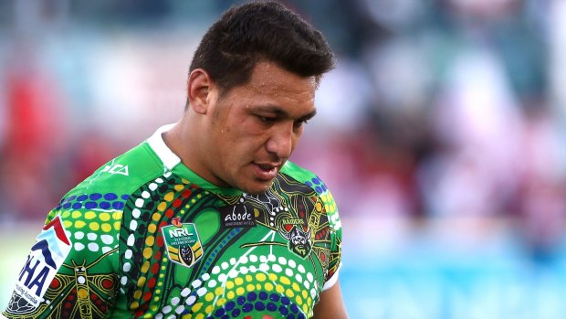 Canberra Raiders star Josh Papalii is now banned from driving after he missed paying a parking fine.