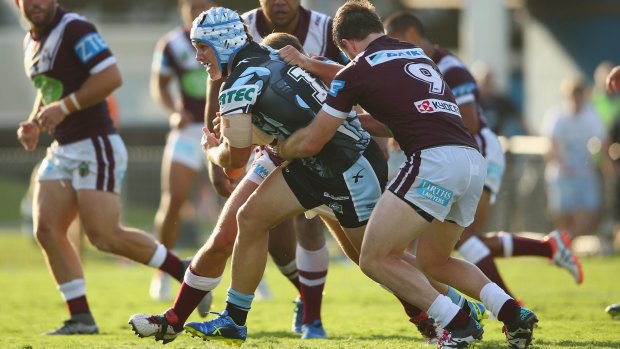 Roped in: Cronulla's games can now be streamed around the world.