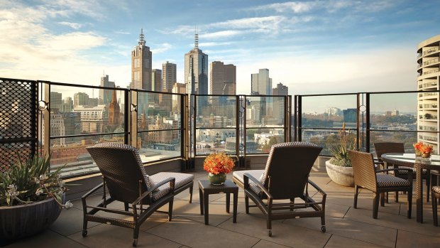 The Langham Hotel in Melbourne where, like many other accommodation options, luxury is no longer just about status and consumption.