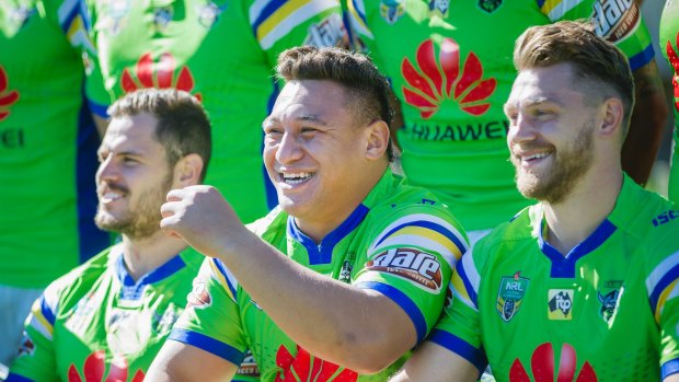 Josh Papalii will miss the Raiders clash against Newcastle.