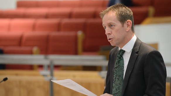 Shane Rattenbury, the ACT energy minister, is pushing for changes to the NEG.
