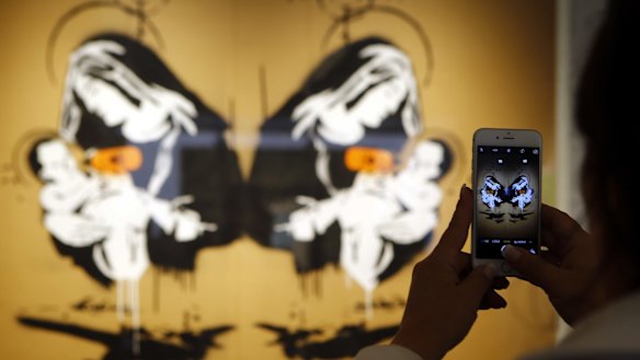 The 21st century way to remember a visit to a Banksy exhibition.