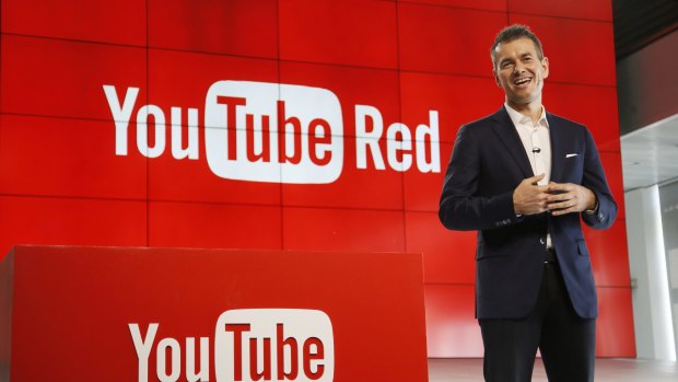 YouTube executive Robert Krycl launches the $10 per month YouTube Red service which lets you skip the ads.