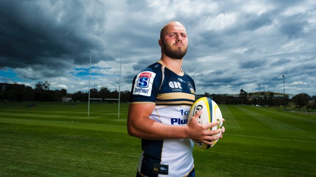 ACT Brumbies back-rower Lachlan McCaffrey.