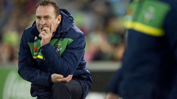 Ricky Stuart is fuming at the Raiders draw - playing the St George Illawarra Dragons just four days after the City-Country representative fixture.