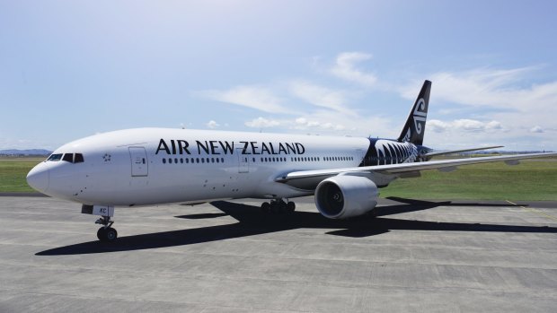 Air New Zealand's Boeing 777-200ER.