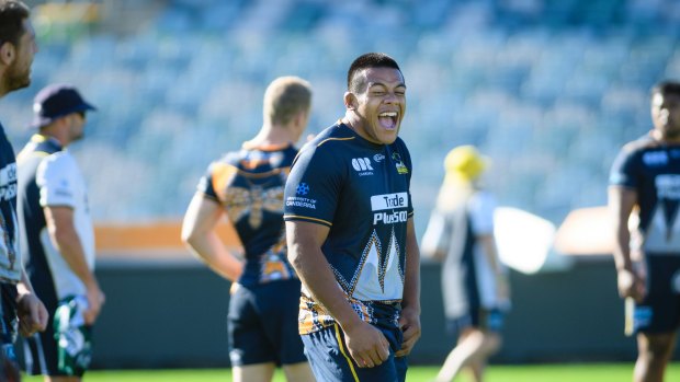 Where's the rage? The Brumbies have been relaxed in 'Tah week'.