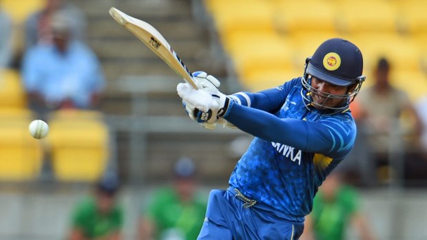 Strike force: Kumar Sangakkara looms as a danger man for Australia on an SCG pitch that suits his batting.