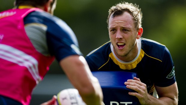 Brumbies fullback Jesse Mogg will make his comeback from a shoulder injury on Friday.