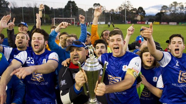 Canberra Olympic are Capital Football premier league champions.