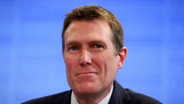 Minister for Social Services Christian Porter: Taking on the usual suspects.