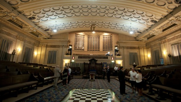 Masonic Memorial Temple opens as part of Brisbane Open House.