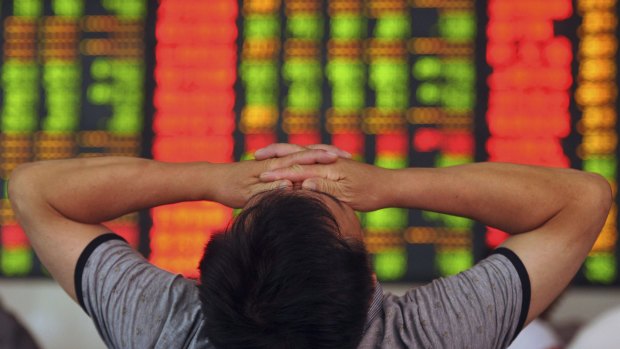 The Shanghai Composite Index slumped 4.3 per cent, bringing the week's loss to more than 10 per cent