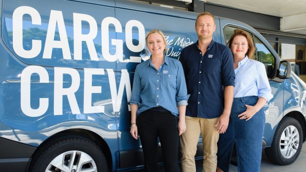 Felicity Rodgers runs Cargo Crew with her husband Paul and sister Narelle Craig.  