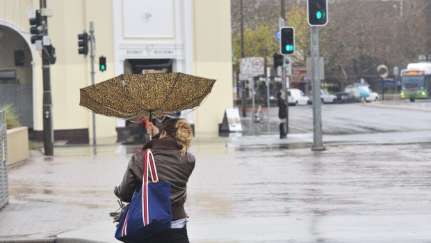 Heavy rainfall is expected in the capital this weekend. 