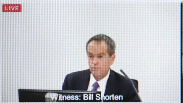 Opposition Leader Bill Shorten appeared before the Royal Commission into Trade Union Governance and Corruption in July.