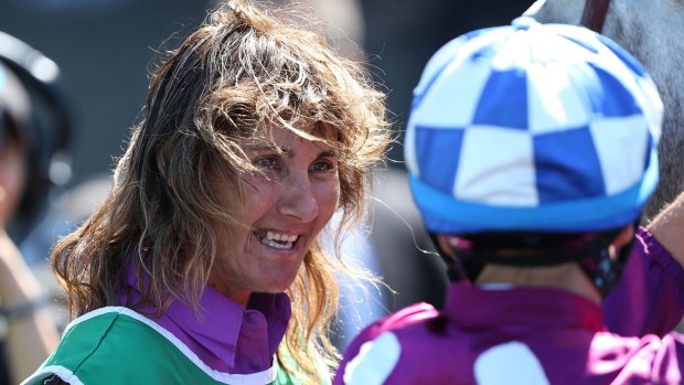 Disappeared: Horse trainer Bindi Cheers, pictured at Rosehill Gardens in 2014.
