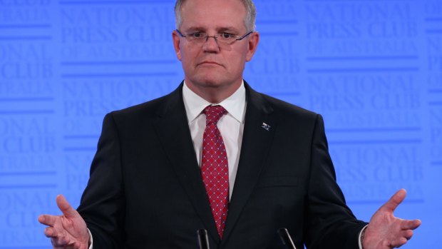 Treasurer Scott Morrison: He agrees with Ray Hadley.