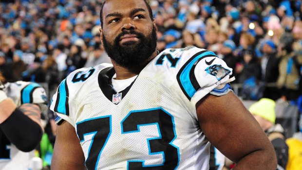 "If you help somebody and give somebody a chance and don't judge people, look where they can get to": Michael Oher.